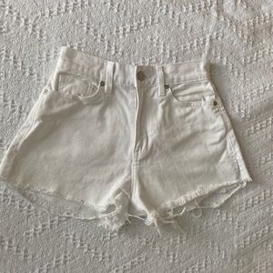 Revice Denim White Shorts